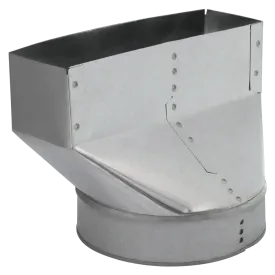 4" x 10" x 4" Register Universal Boot Galvanized