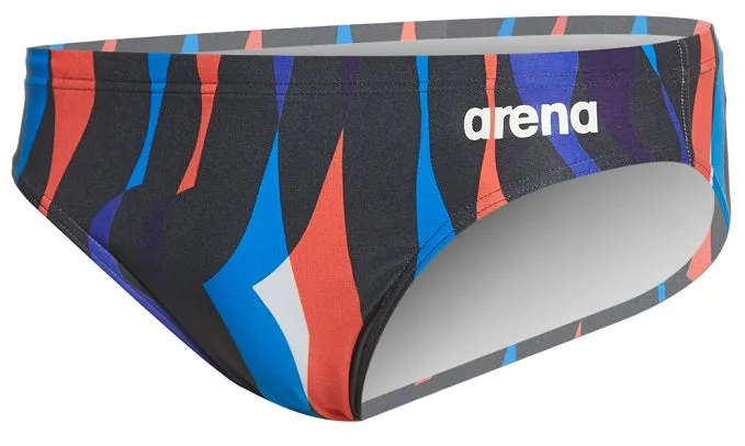 ARENA Men's Wavy Water MaxLife Brief