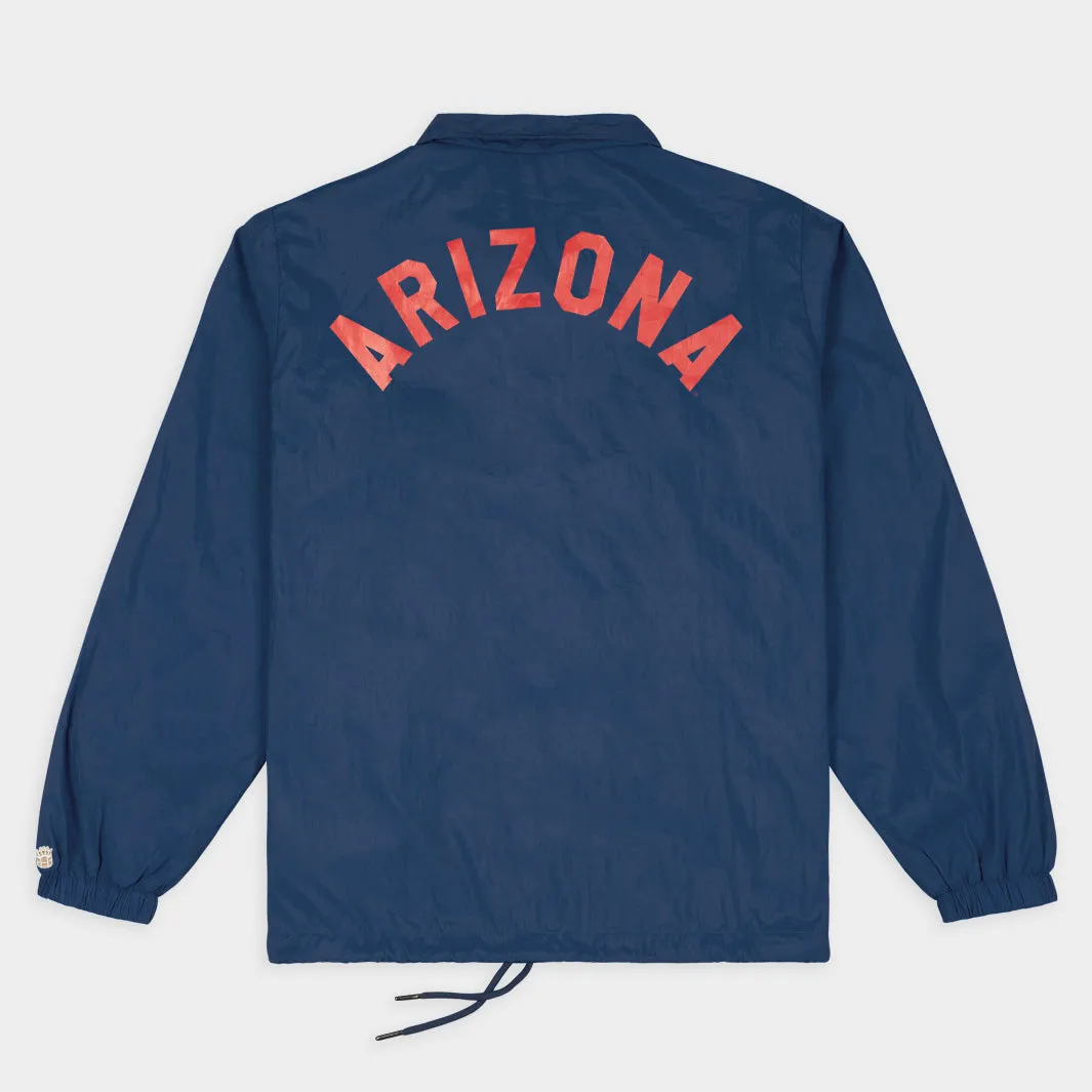 Arizona Wildcats Football Helmet Coaches Jacket