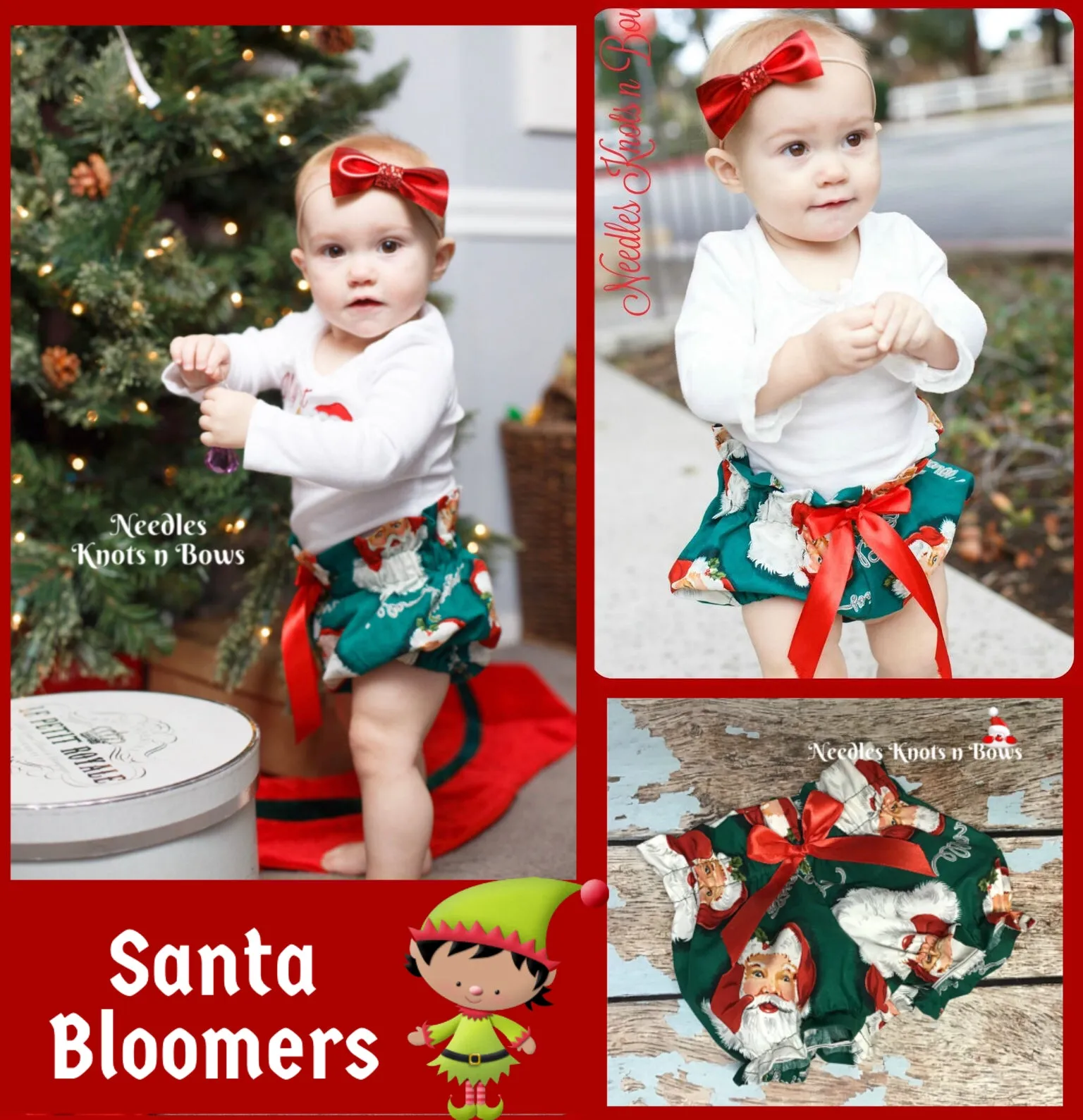 Baby Girls 1st Christmas Outfit, Christmas Baby, Christmas Outfit