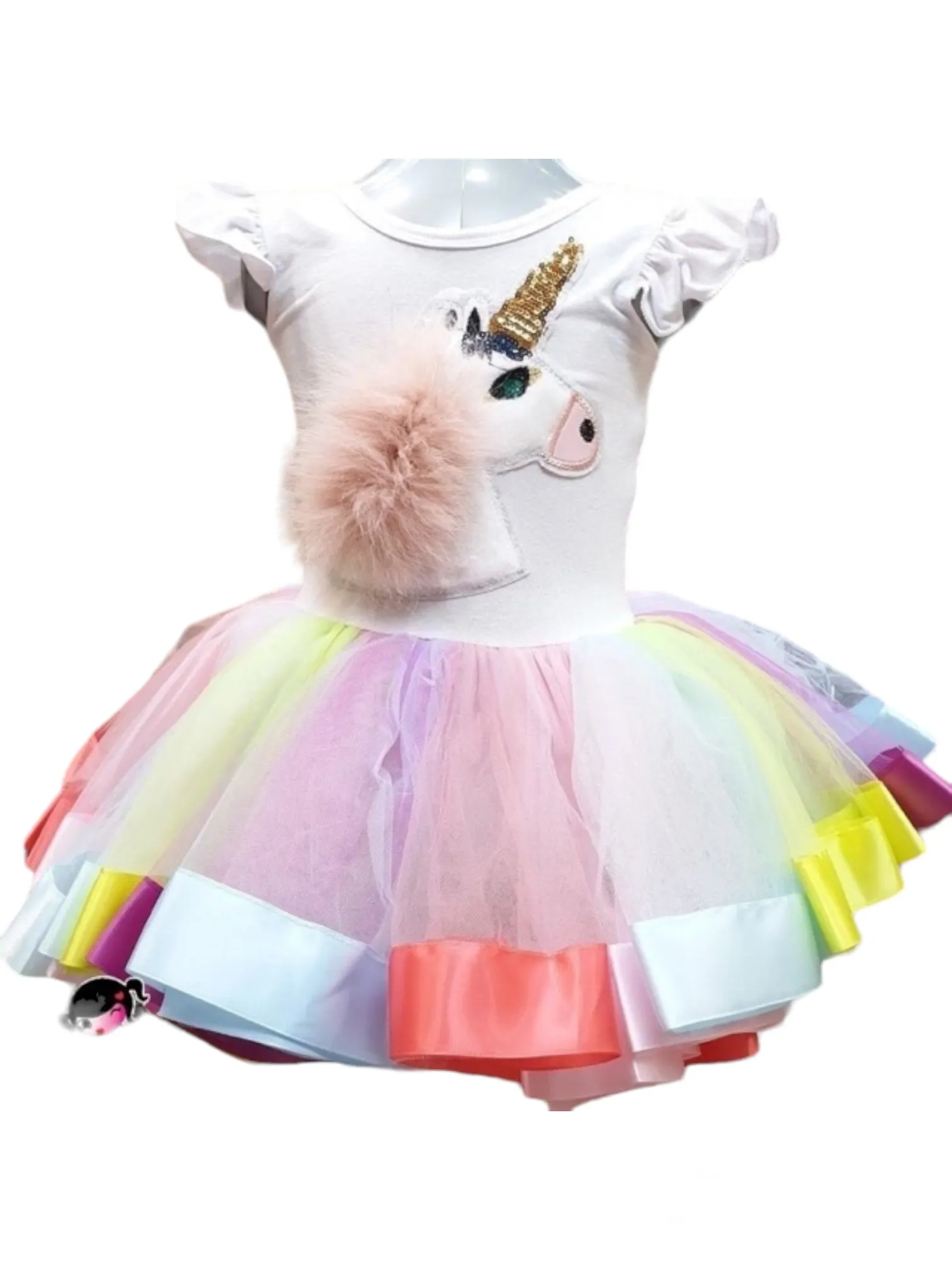 Ballerina Unicorn Dress