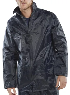 Beeswift B-Dri Nylon Weather Proof Jacket Navy Blue (Sizes Small to 3XL)