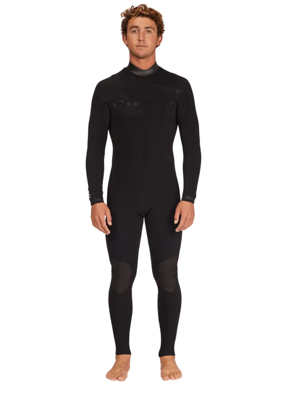 Billabong Mens Revolution 3/2mm Chest Zip Steamer Wetsuit