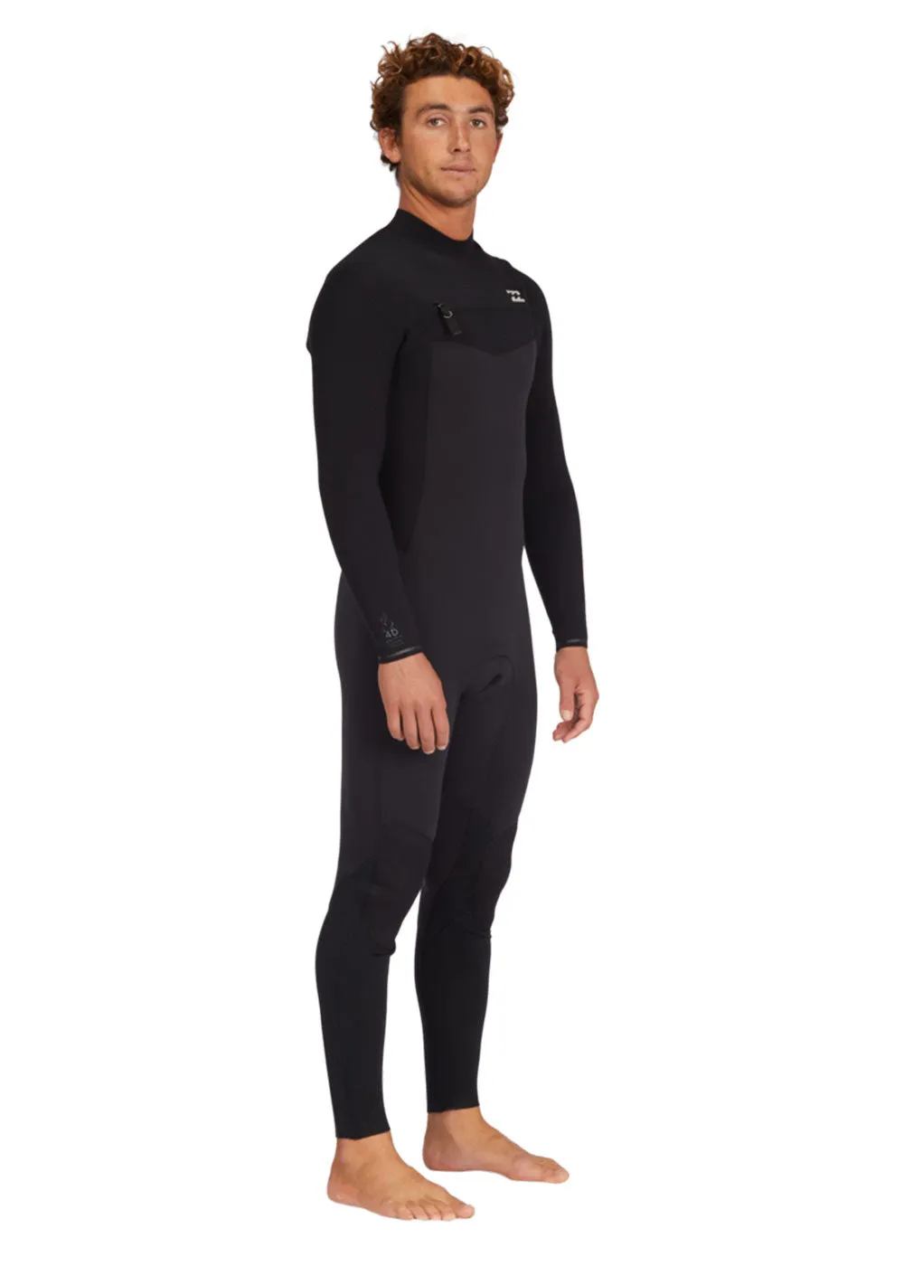 Billabong Mens Revolution 3/2mm Chest Zip Steamer Wetsuit