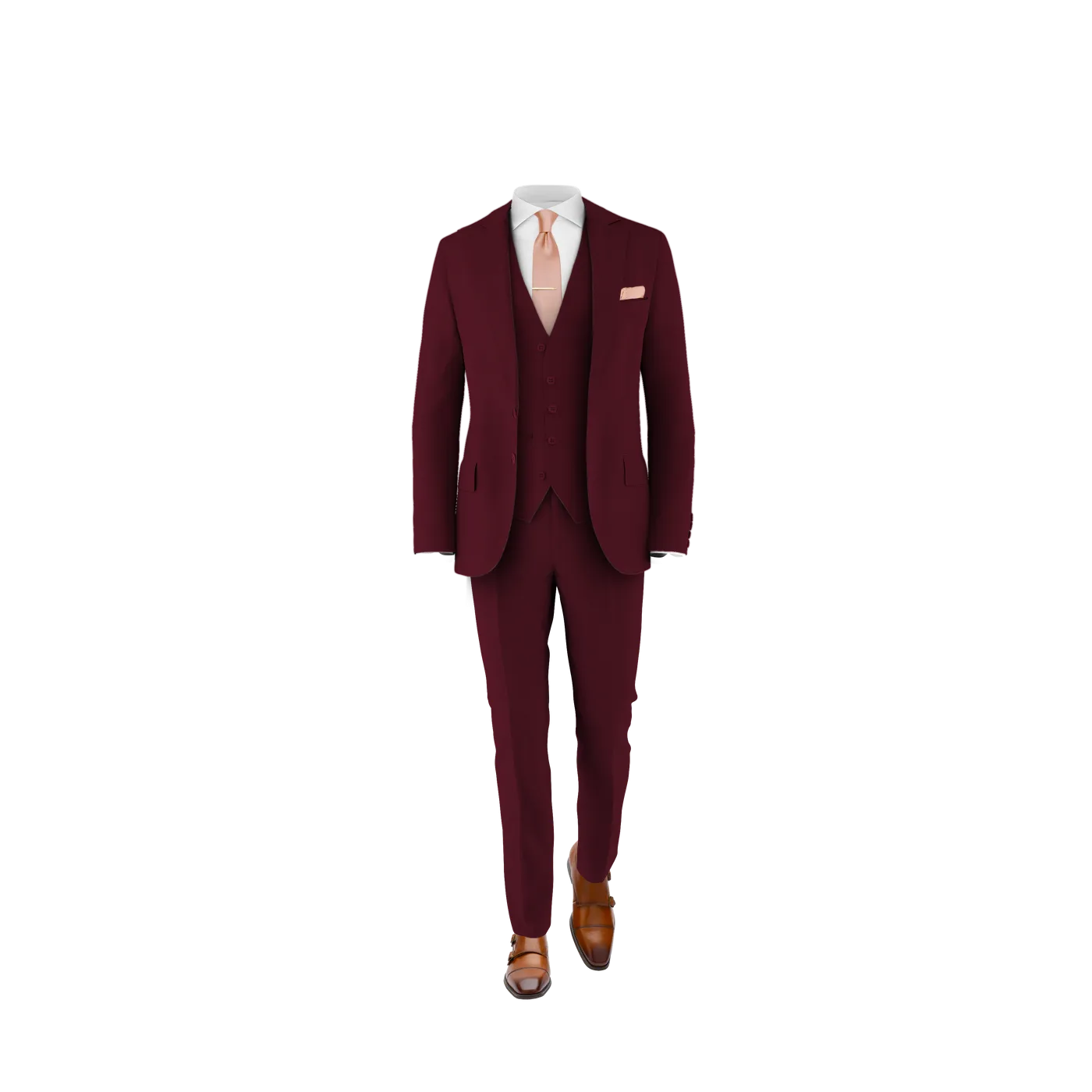 Burgundy Suit