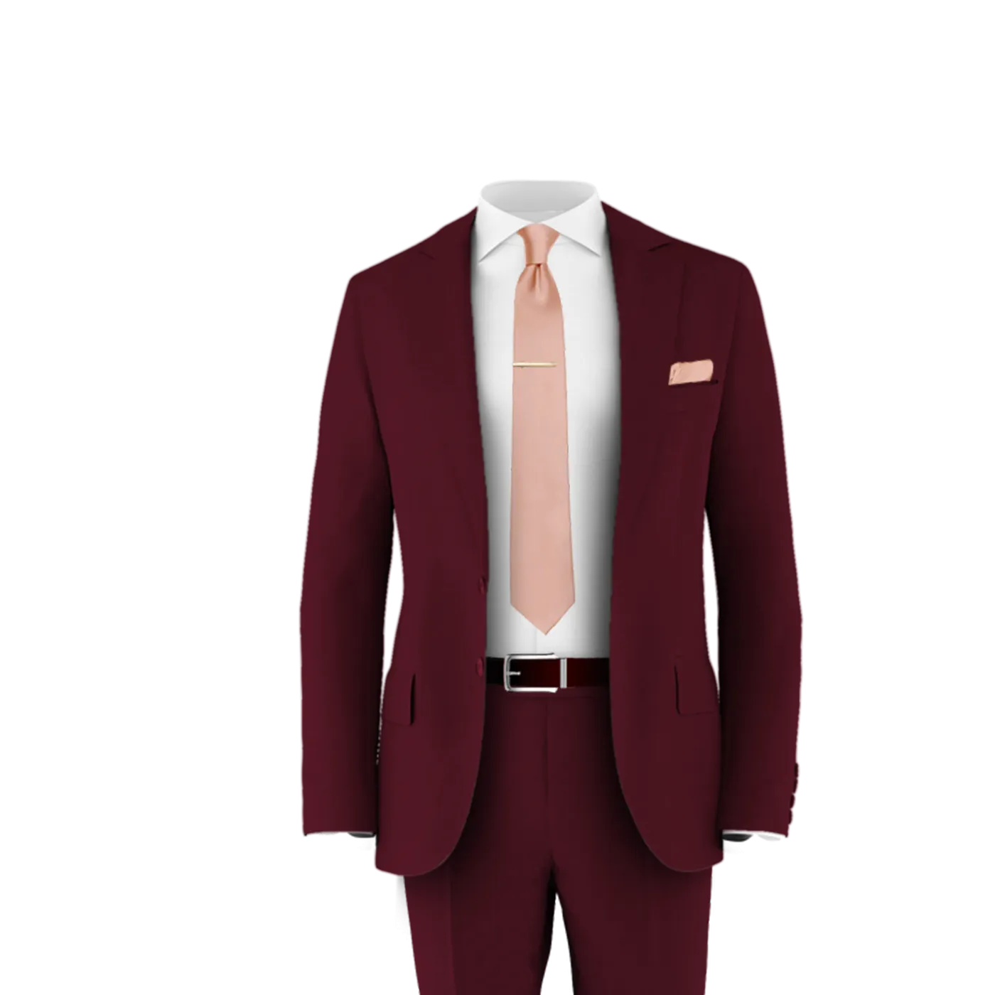 Burgundy Suit