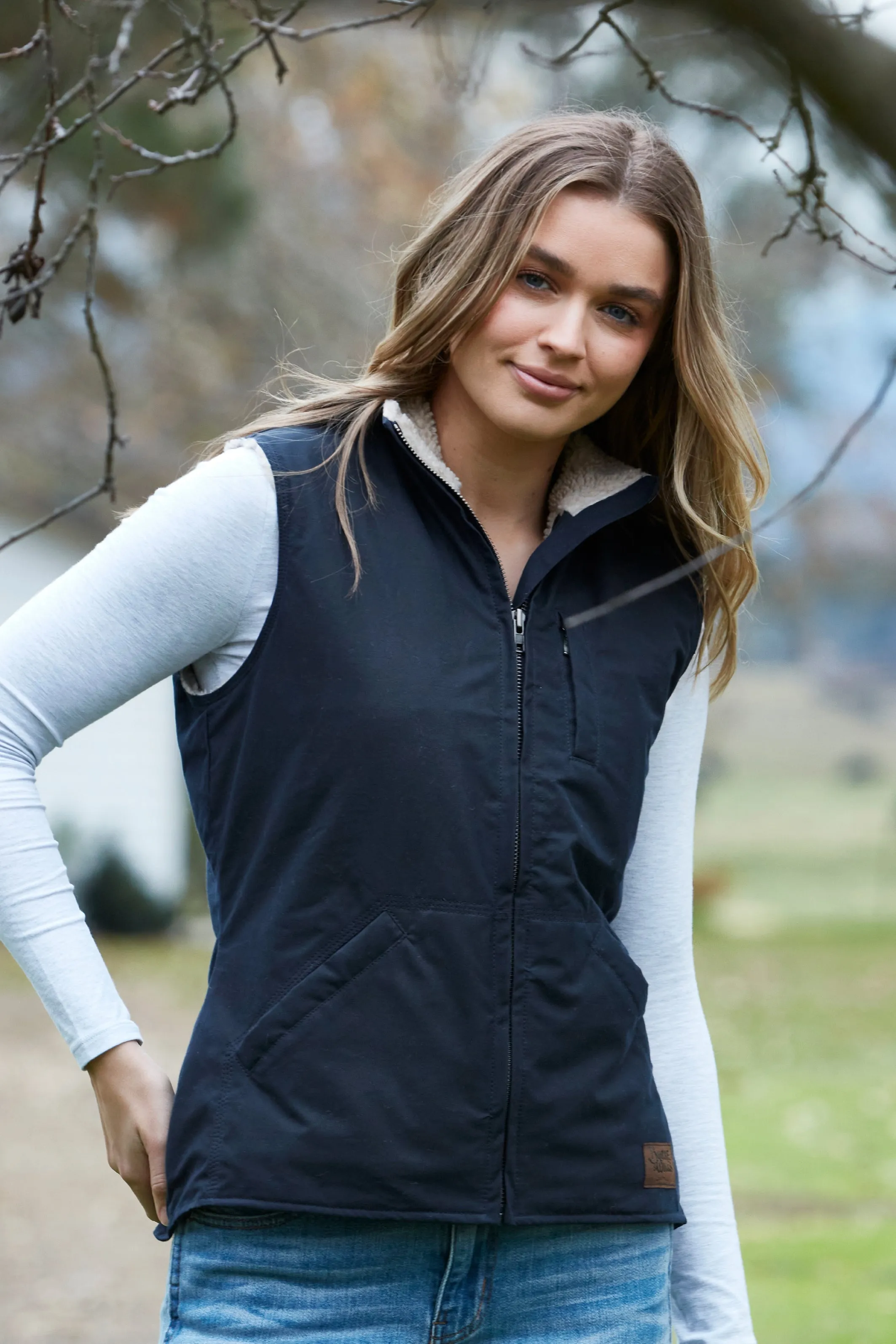 Burke & Wills Women's Kings Vest | Ink