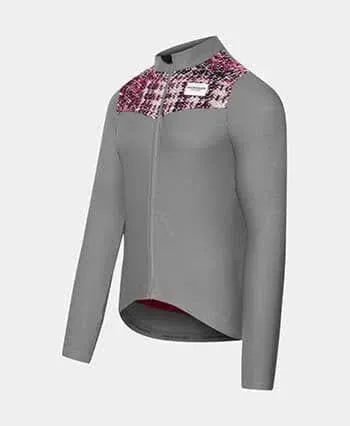 CAFE DU CYCLISTE Clemence Long Sleeve Jersey - Dark Grey