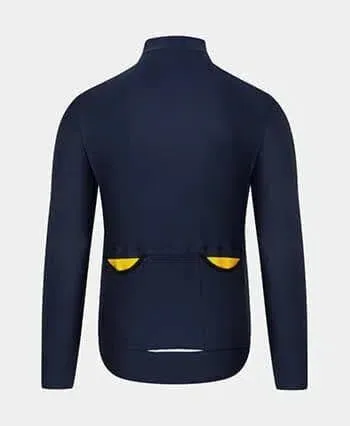 CAFE DU CYCLISTE Clemence Long Sleeve Jersey - Navy