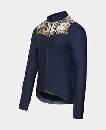 CAFE DU CYCLISTE Clemence Long Sleeve Jersey - Navy