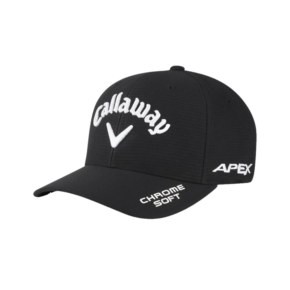 Callaway Tour Authentic FlexFit Black Mens Hat