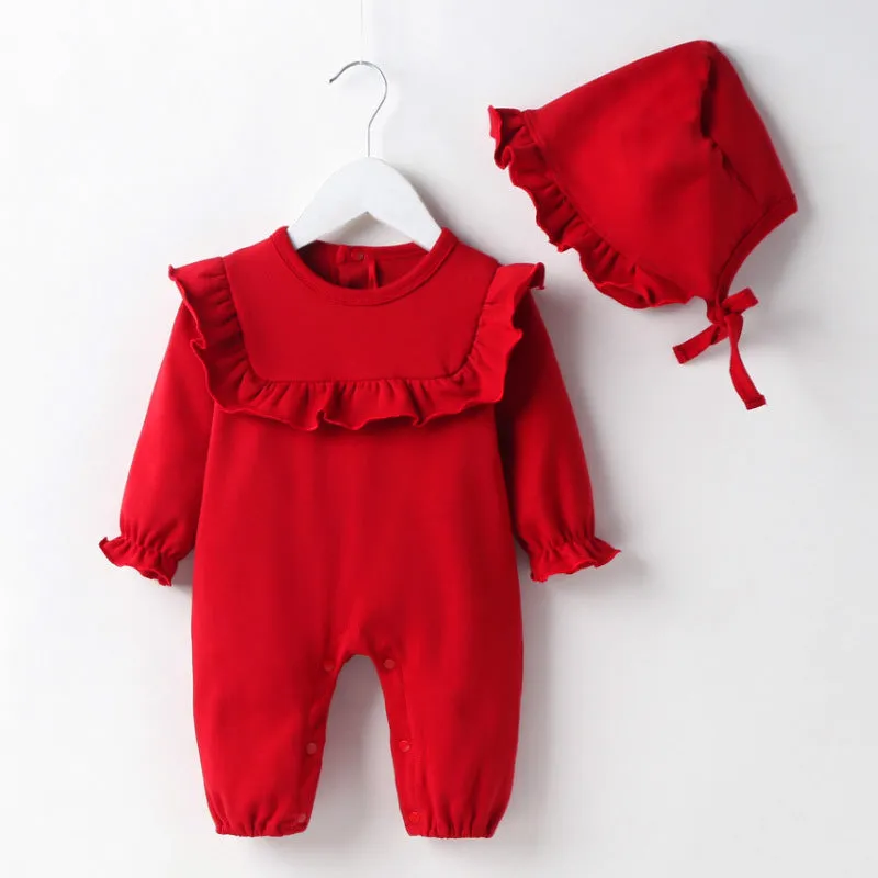 Cute mombei baby girl princess baby girl autumn clothes