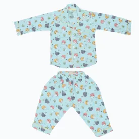 Dollyfin - Muslin Full Sleeve Sleep Suit for babies and kids (Unisex)