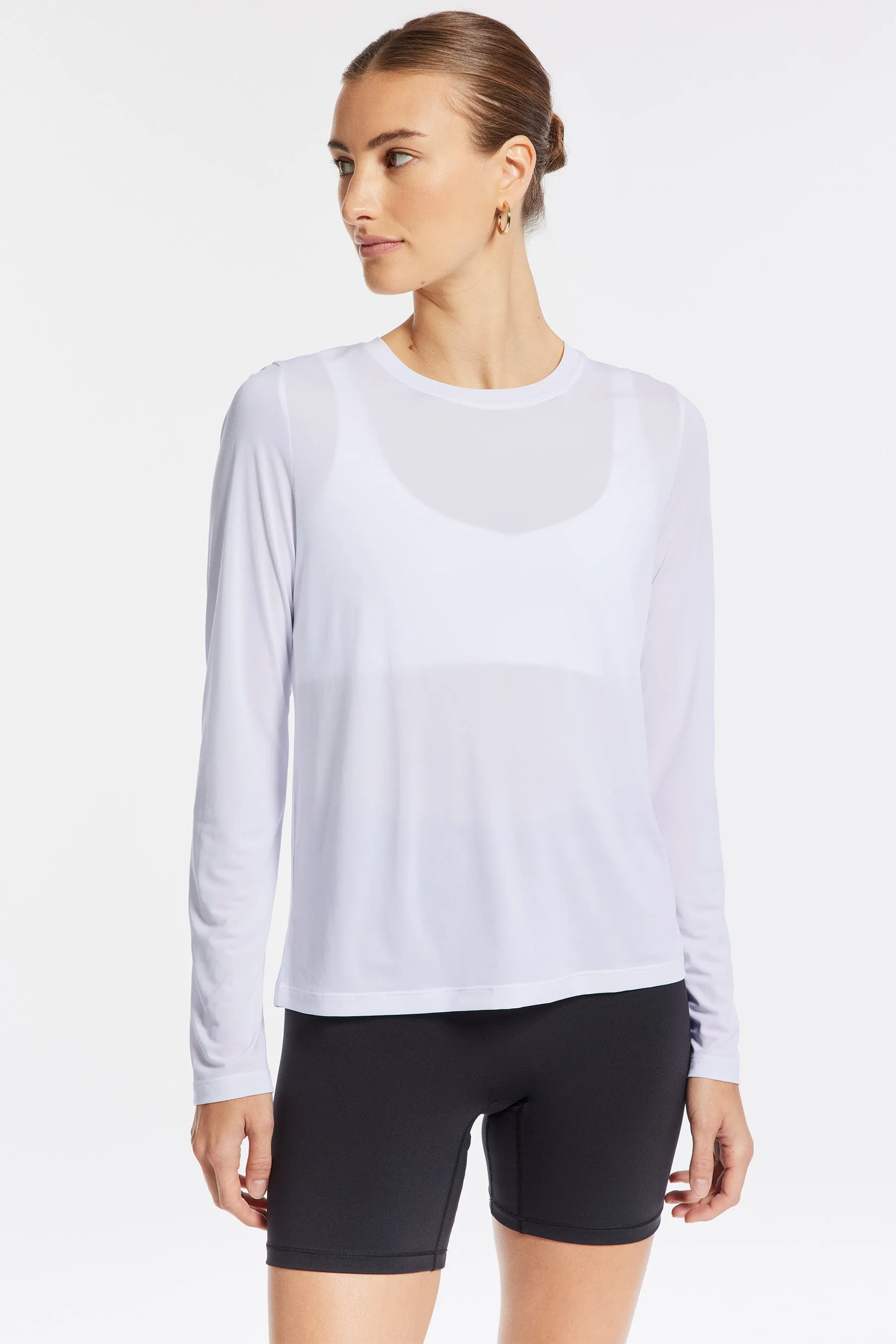 Featherweight Long Sleeve - White