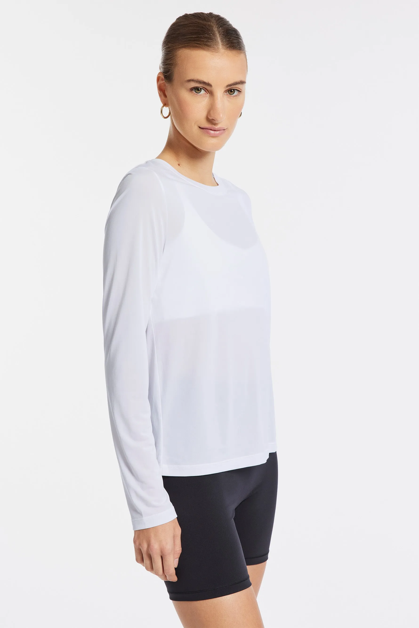 Featherweight Long Sleeve - White