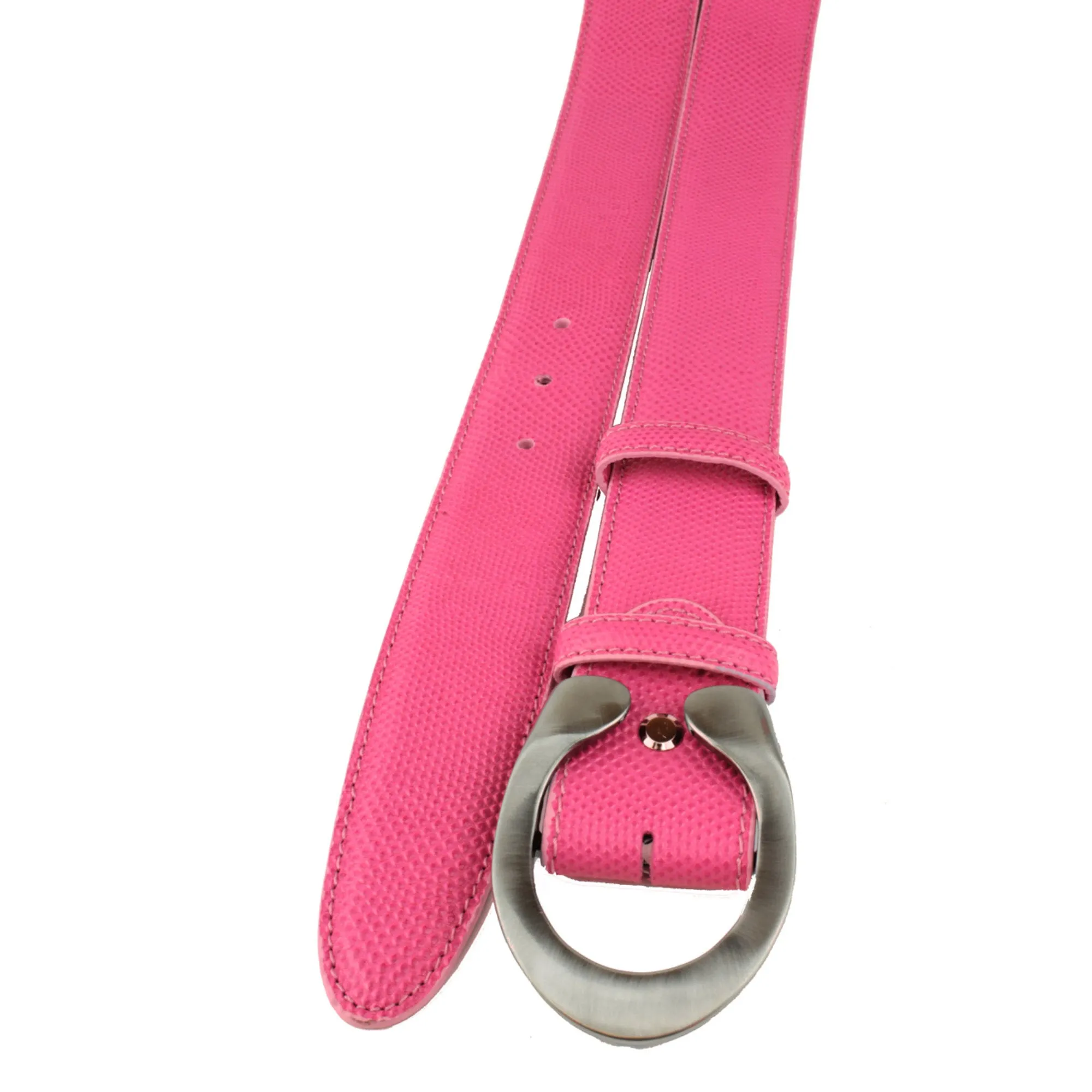 Flashdance Pink Flattened C Belt