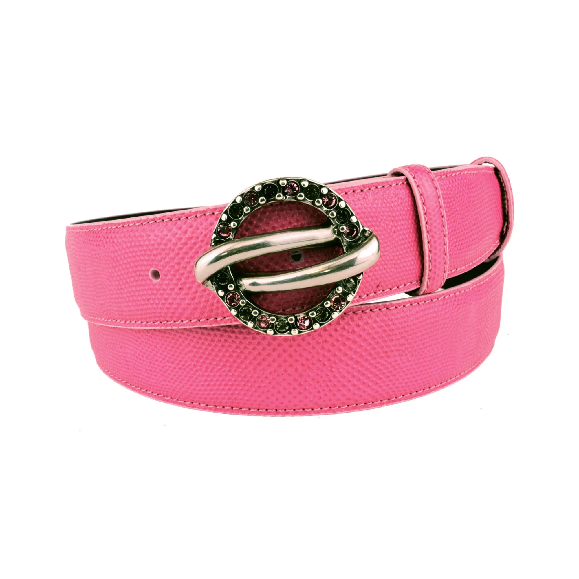 Flashdance Pink Saturn Crystal Belt