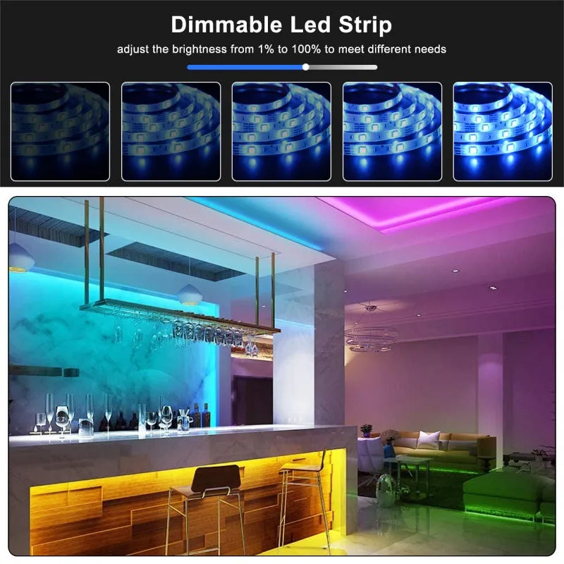 Flexible Multi-Color LED Light Strip