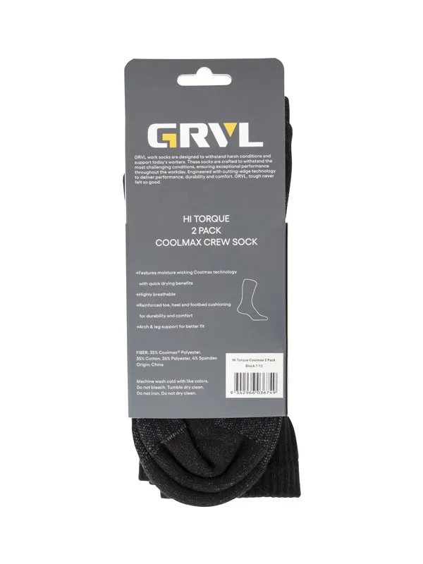 GRVL Hi Torque Coolmax 2 Pack (GRVLS4)