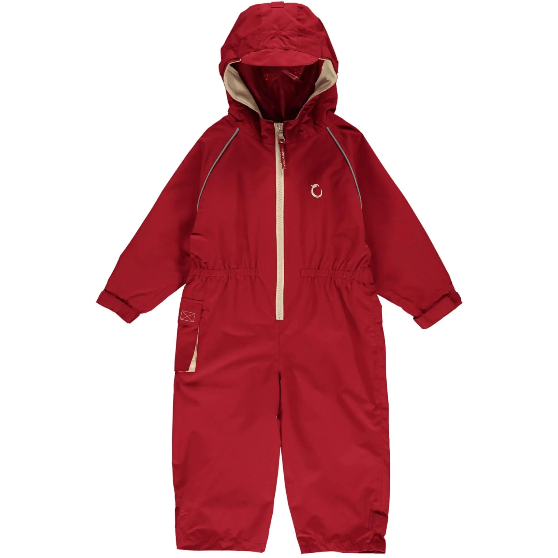 Hippychick Toddler All-In-One Waterproof Shell Suit (Fiesta Red)