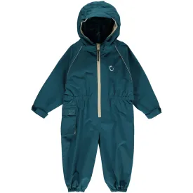 Hippychick Toddler All-In-One Waterproof Shell Suit (Peacock Green)