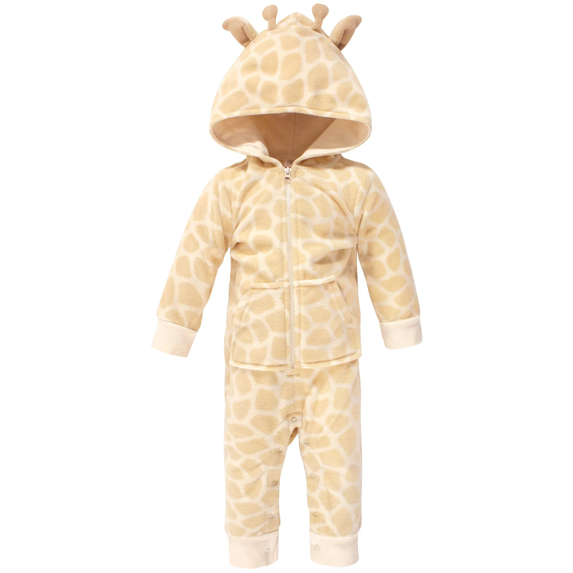 Hudson Baby Fleece Jumpsuits, Coveralls, and Playsuits, Giraffe Baby