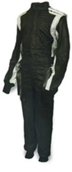 Impact Mini Racer 2.4 Firesuit - Black/Gray