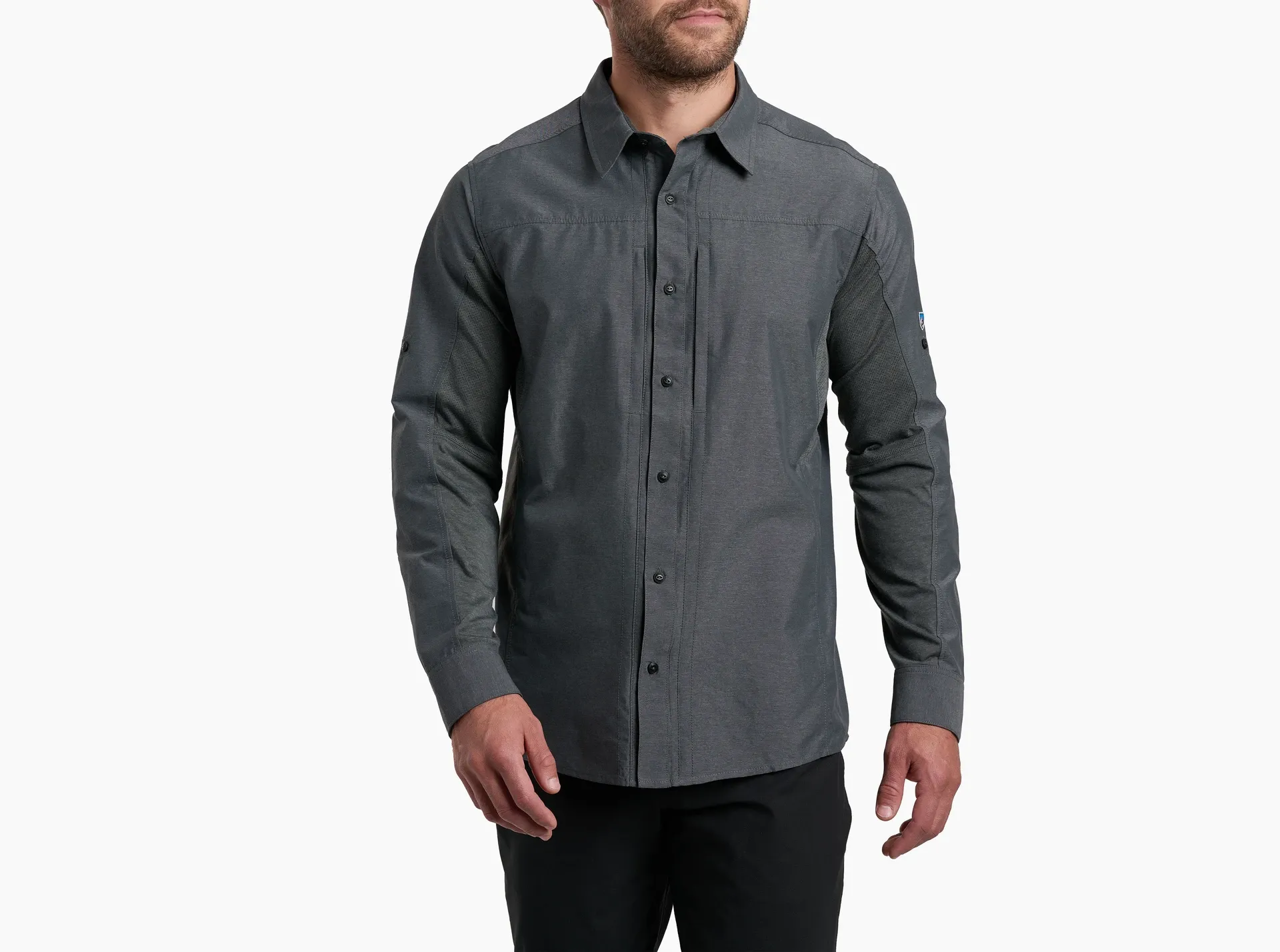 Kuhl Men's Airspeed Long Sleeve Shirt / Carbon