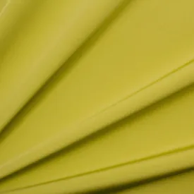 Lime Green Silk Marocain Crêpe