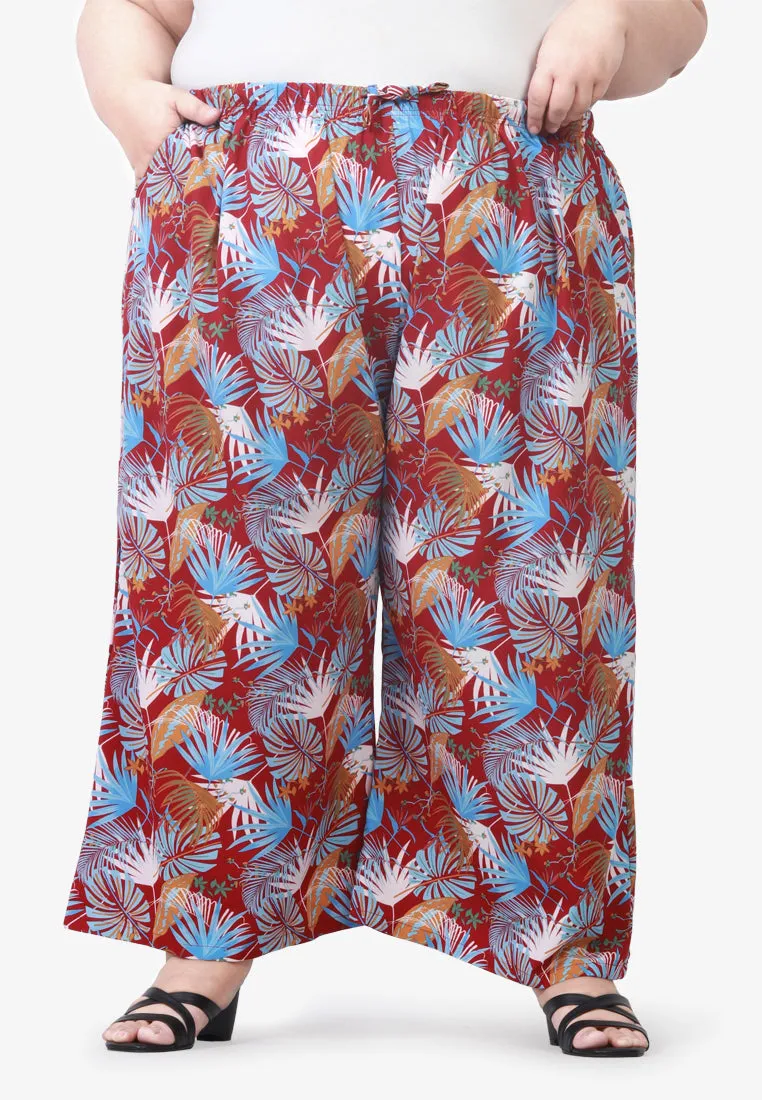 Loretta Beach Vibe Lounge Pants - Red