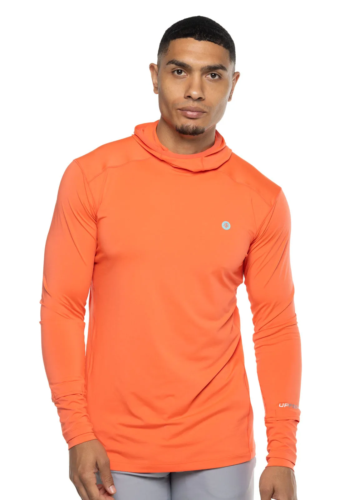 Men's Agility Performance Hoodie  |  Vivid Coral