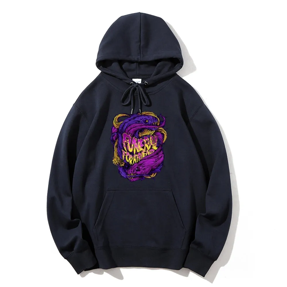 Mens Dragon Graphic Hoodies