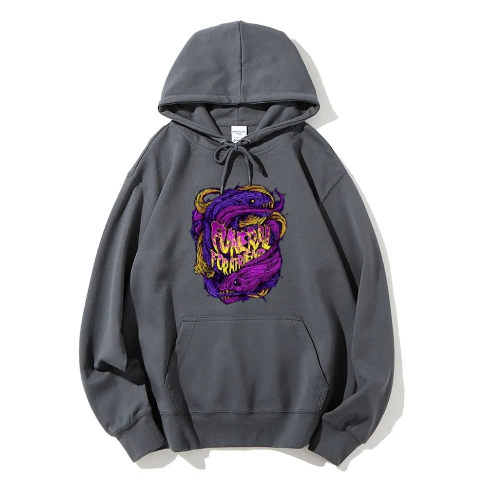 Mens Dragon Graphic Hoodies