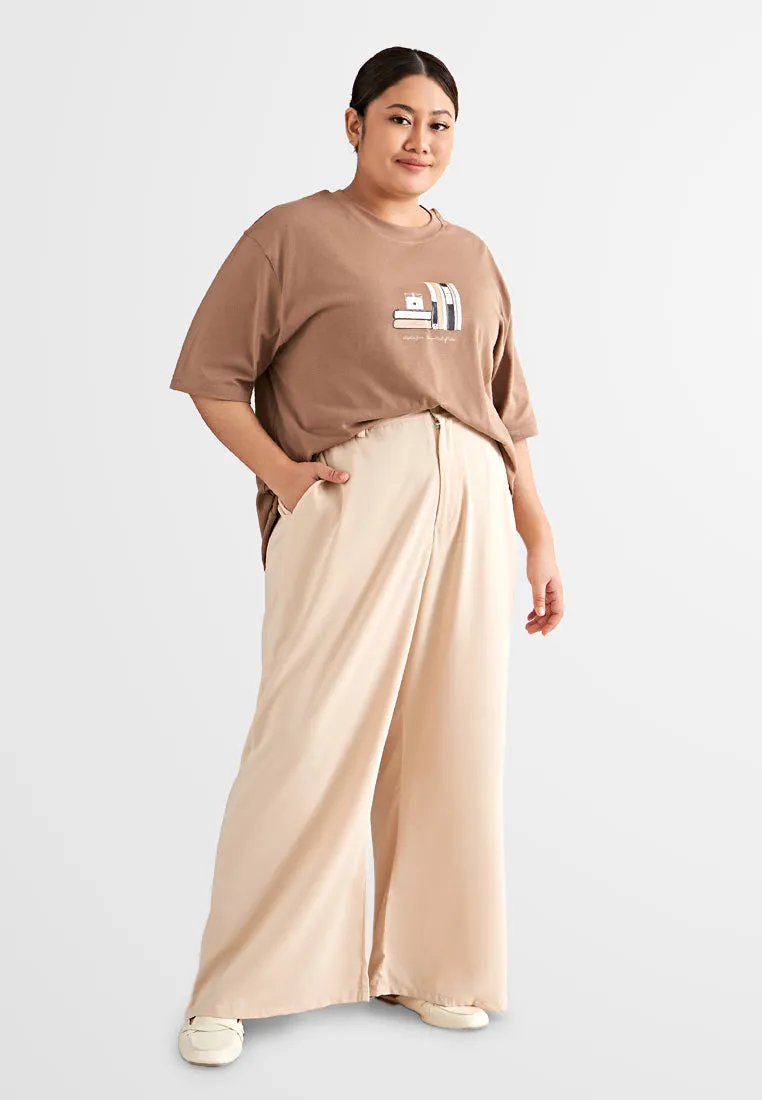 Palmira Smooth Wide Leg Pants - Green