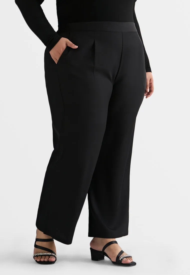 Peyton Side Zip Button Work Pants