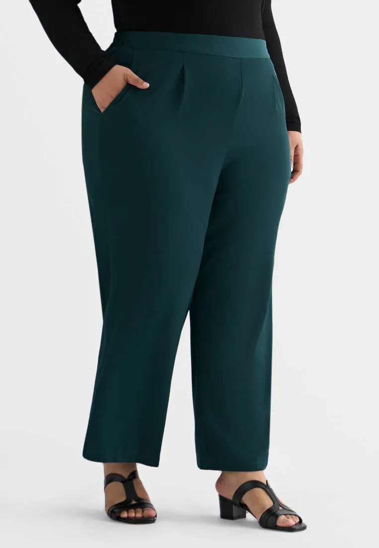 Peyton Side Zip Button Work Pants