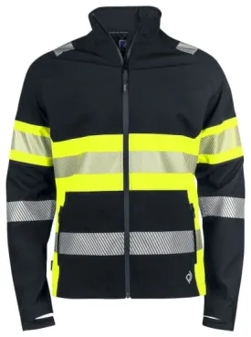 Projob 6442 High-Vis Class 1 Waterproof Stretch Work Jacket