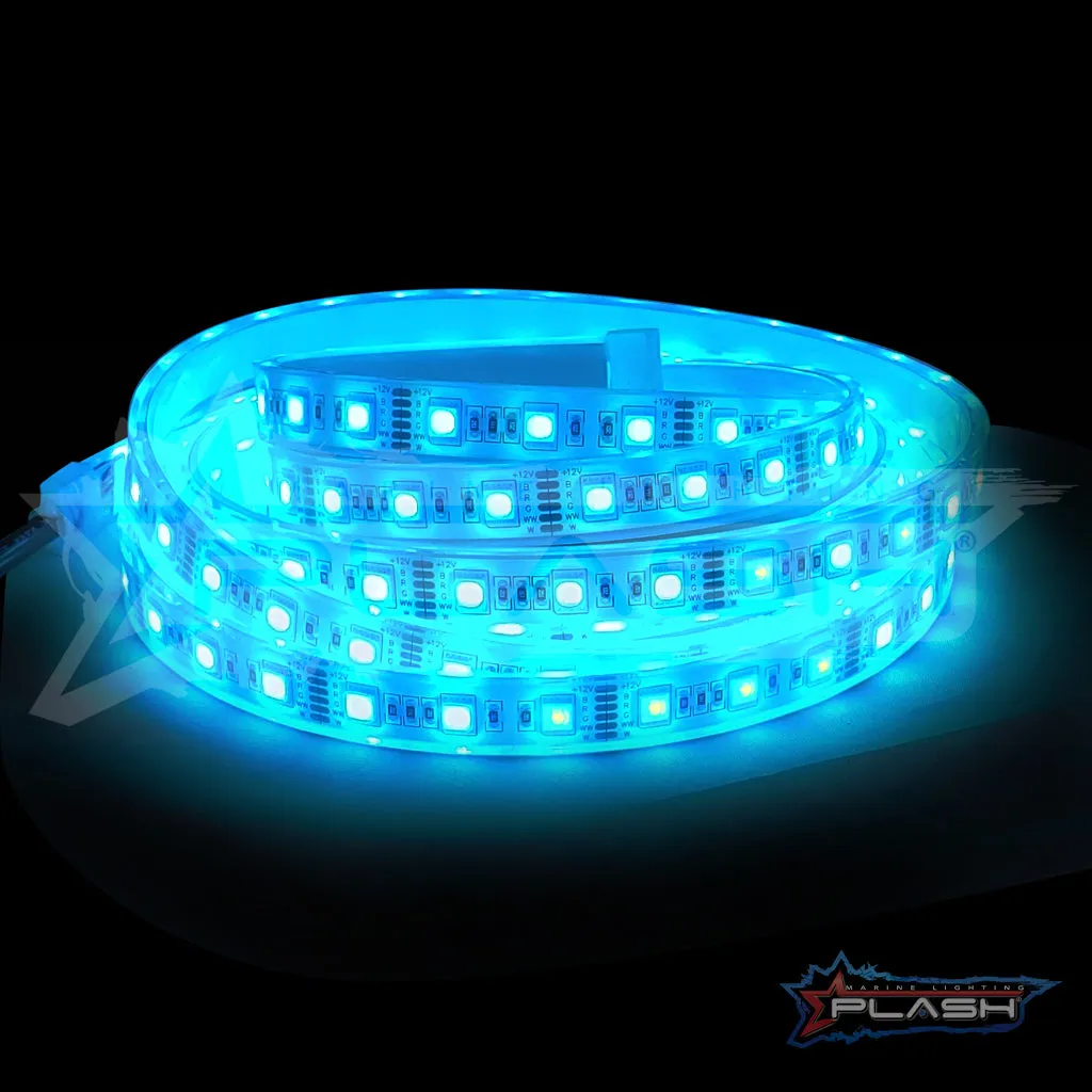 RGBWW Waterproof Flexible Light Strip - IP68 - 12V RGB 3000k Color Changing