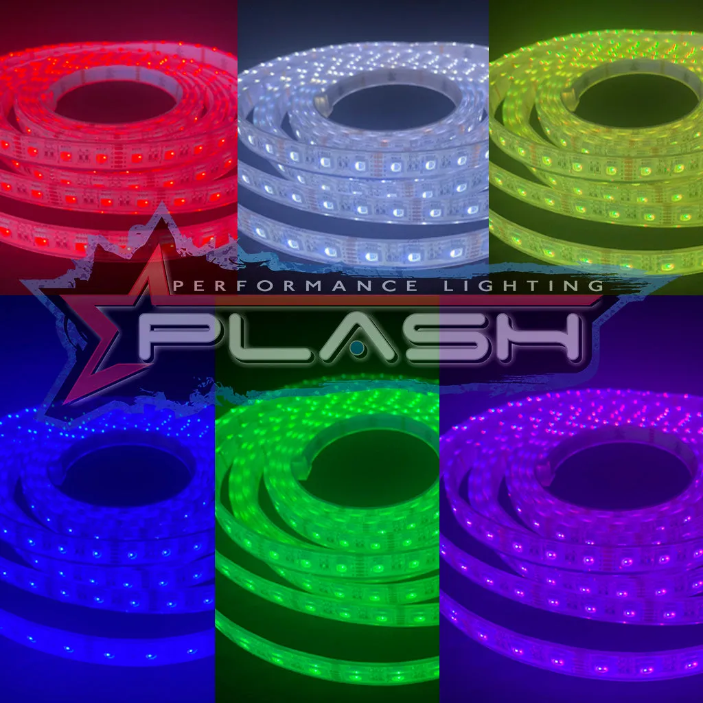 RGBWW Waterproof Flexible Light Strip - IP68 - 12V RGB 3000k Color Changing