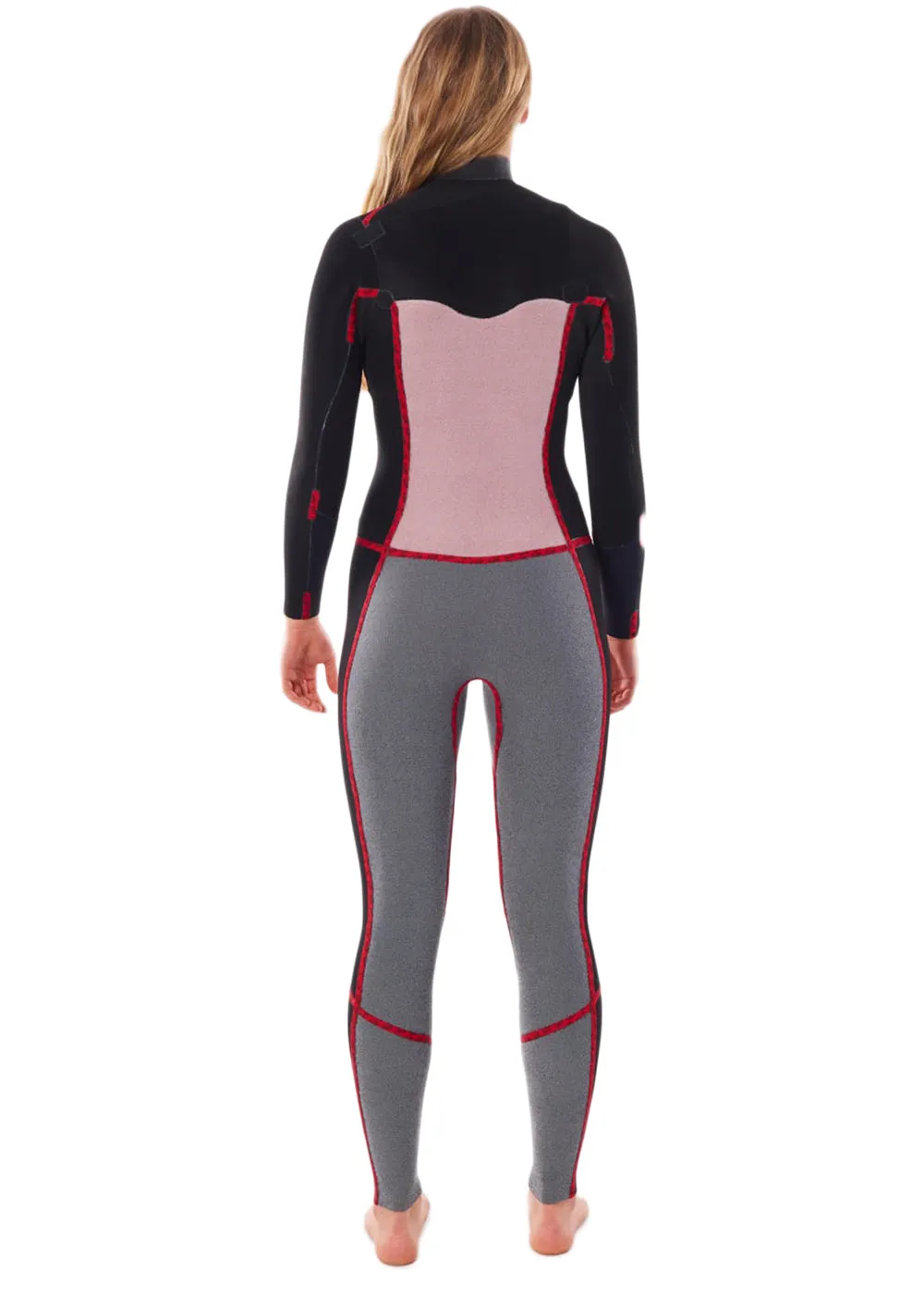 Rip Curl Womens Dawn Patrol 3/2mm Chest Zip Steamer Wetsuit