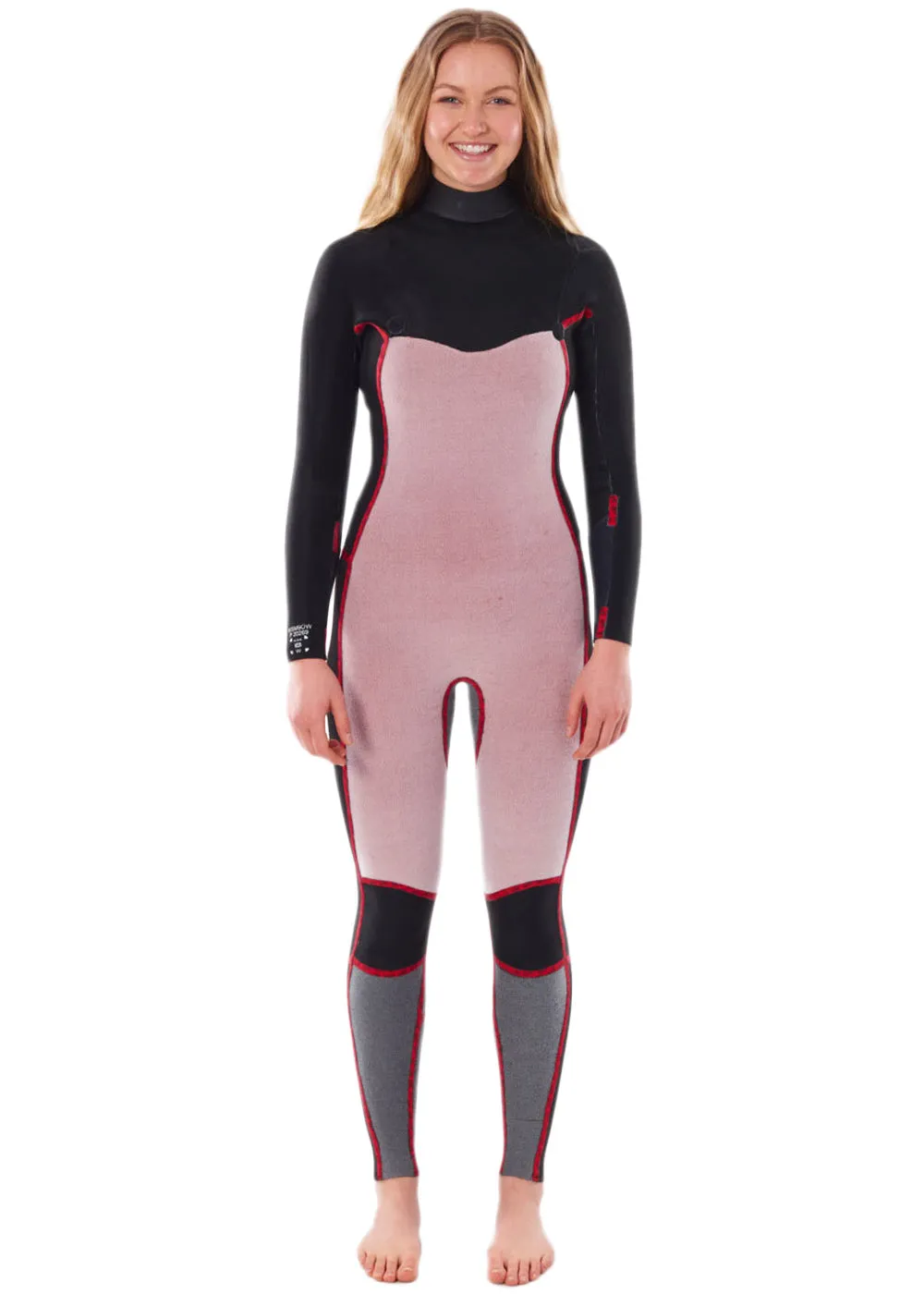 Rip Curl Womens Dawn Patrol 3/2mm Chest Zip Steamer Wetsuit