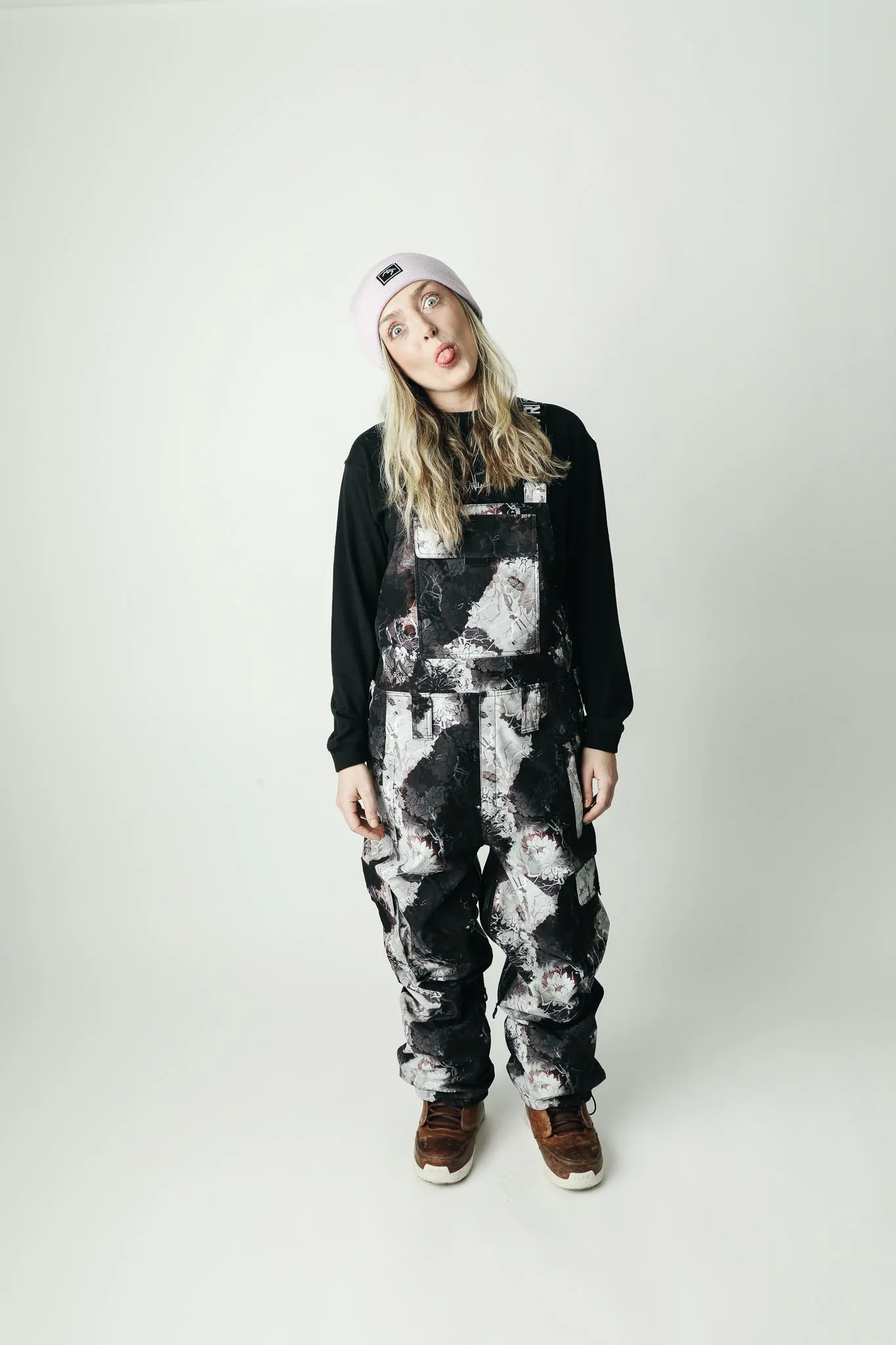 Softshell Bib Pants - Urban Flowers