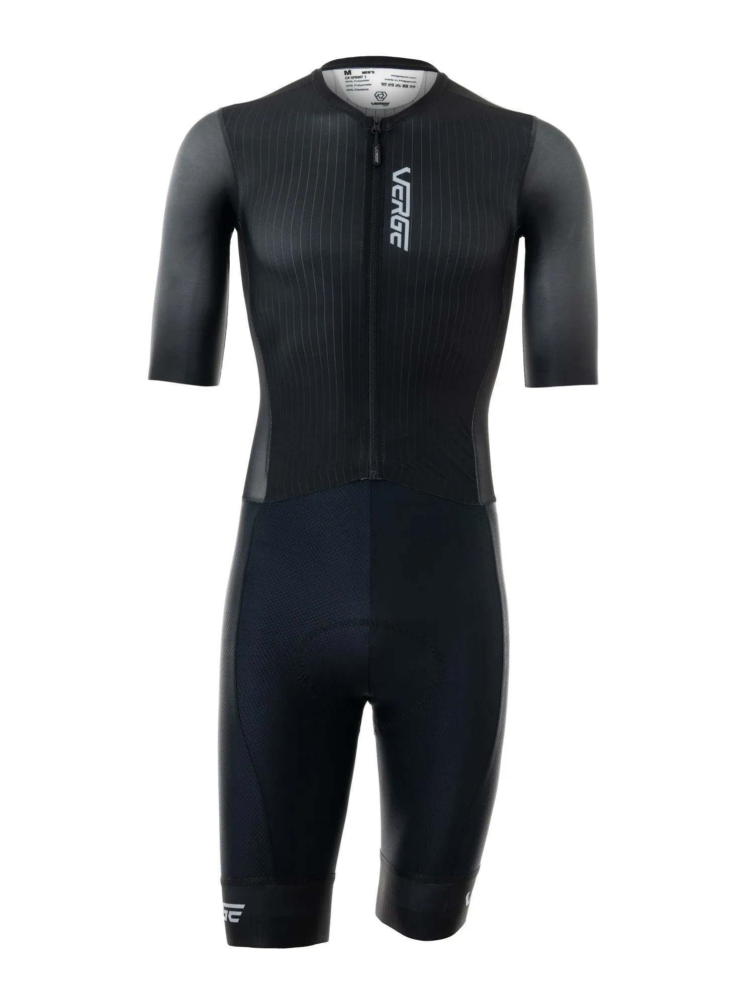 SOLIDS CX SS SPEEDSUIT - WOMEN - BLACK