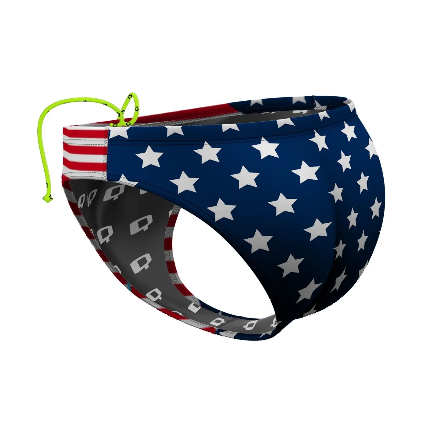 Stars and Stripes Waterpolo Brief Swimwear