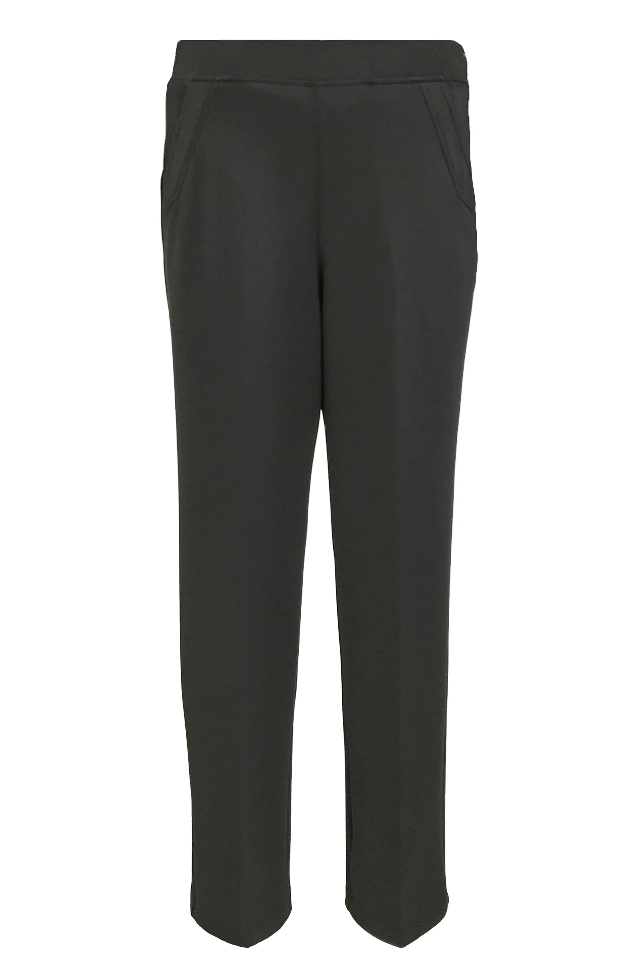 Stretchable Office Pants without Zipper - Grey