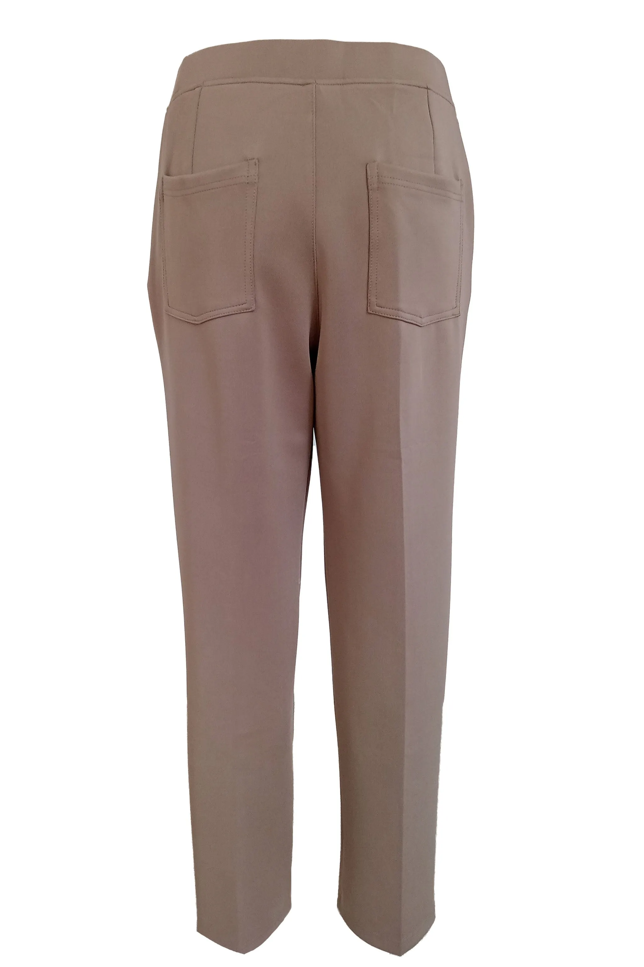 Stretchable Office Pants without Zipper - Khaki