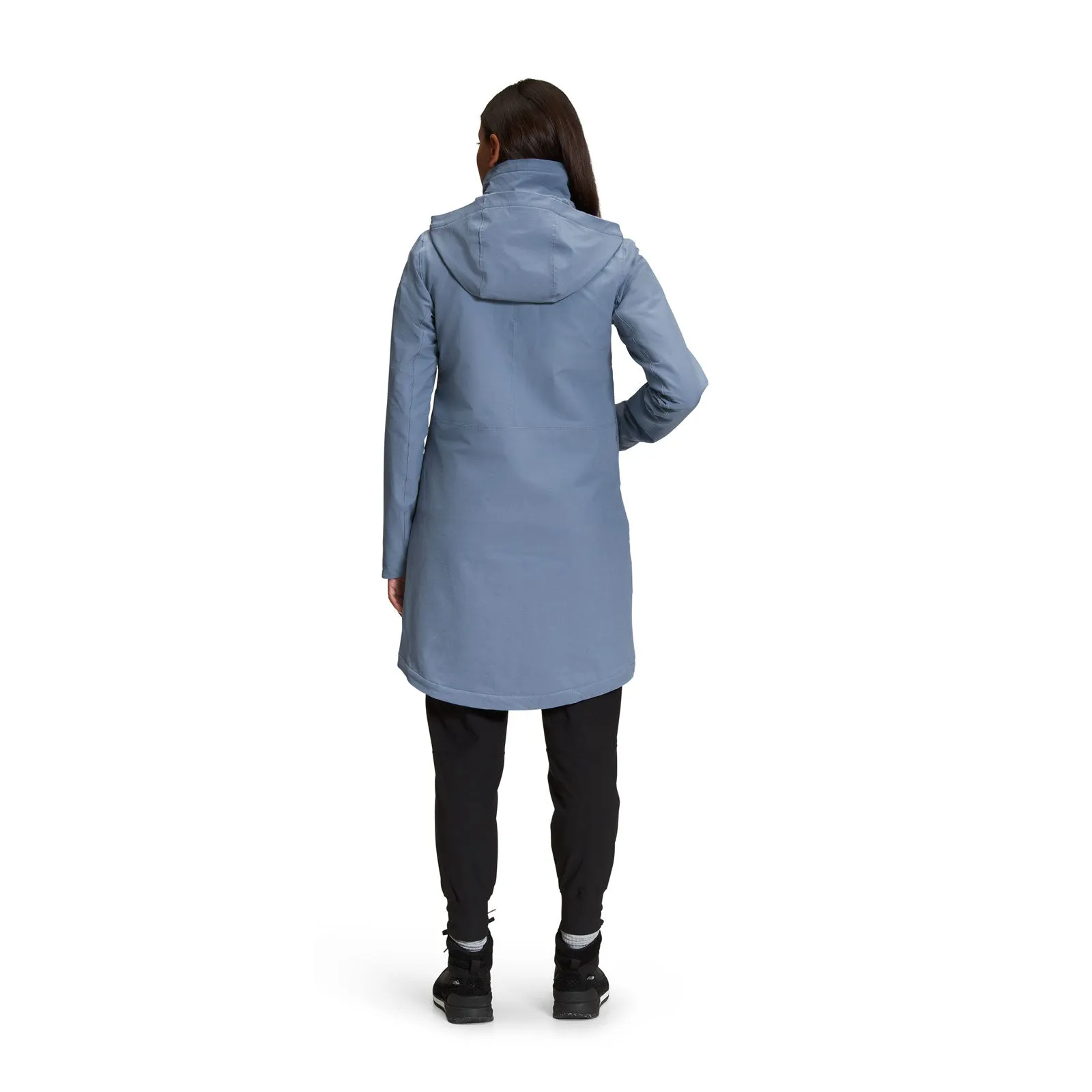 The North Face Shelbe Raschel Parka Length With Hood (Women) - Folk Blue