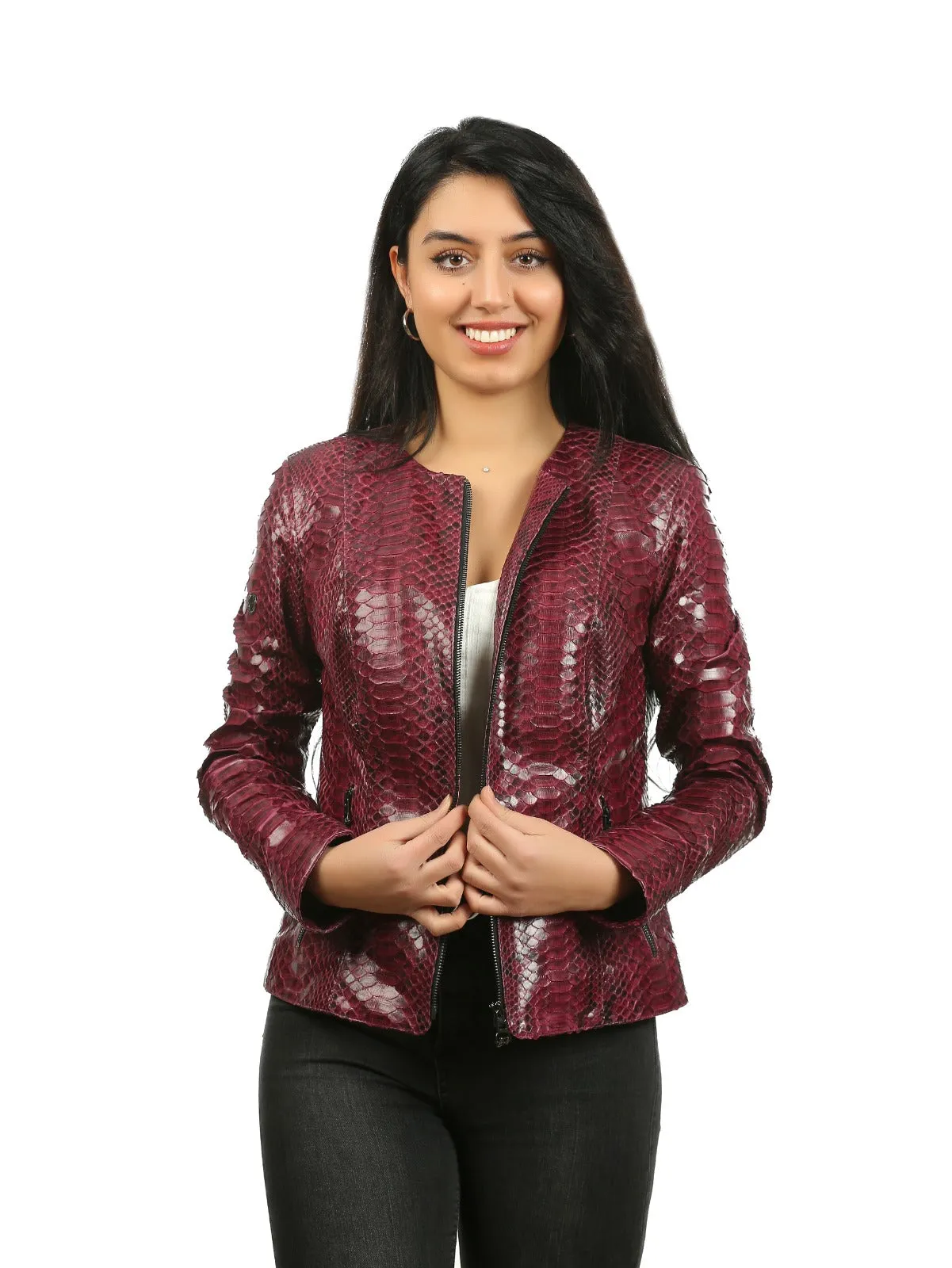 Towanda Pyhtn Leather Women Jacket