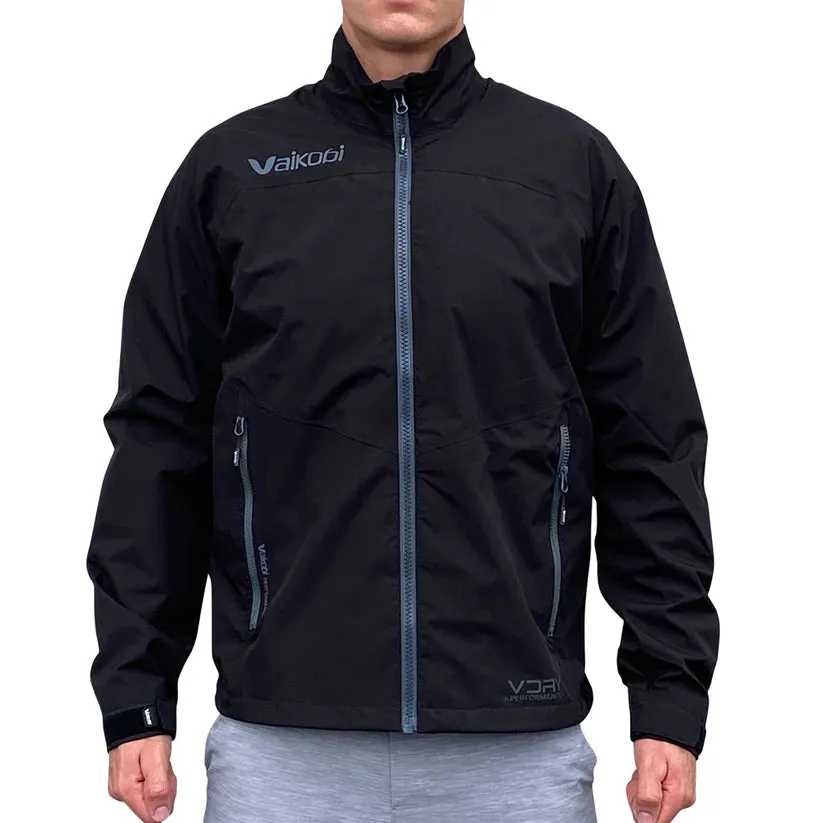 Vaikobi - V-Dry Performance Lightweight Zip Jacket - Unisex - Black