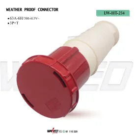 Weather Proof Connector - 63A